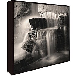 Andrew Ren 'Waterfall, Study 1' Giclee Canvas Art