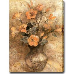 'Flower, Still Life' Giclee Canvas Art