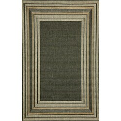 Sonoma Black Border Rug (4'11 x 7'6)