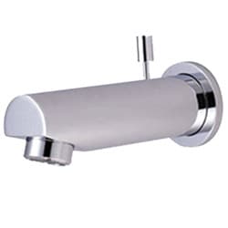 Chrome Deco Solid Brass Tub Spout and Diverter