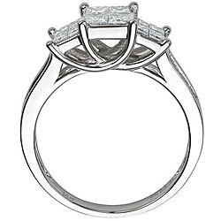 14k White Gold 1ct TDW Ring (H-I, I1-I2)