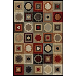 Multi Abstract Rug (5' x 7')