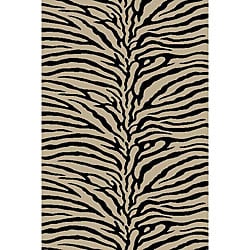 Multi Collection Ivory Area Rug (7'6 x 9'10)