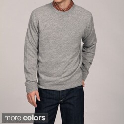 Oliver & James Men's Crew Neck Cashmere Sweater