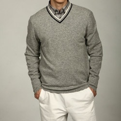 Oliver & James Men's Cashmere V-neck Sweater FINAL SALE