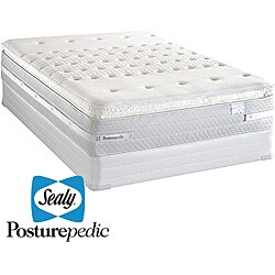 Sealy Posturepedic Forestwood Plush Euro Pillowtop King-size Mattress Set
