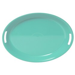 Fiesta Turquoise 16x19-in Oval Tray