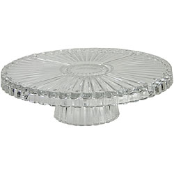 Fifth Avenue Crystal Alexandria Pedestal Cake Plate
