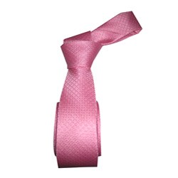 DMITRY Men's Silk Pink Skinny Tie