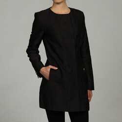 Kenneth Cole Women's Hidden Closure Coat FINAL SALE