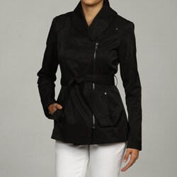 Kenneth Cole Women's Short Belted Trench Coat FINAL SALE