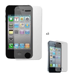 Premium iPhone4/ 4S Anti-fingerprint Screen Protector (Pack of 3)