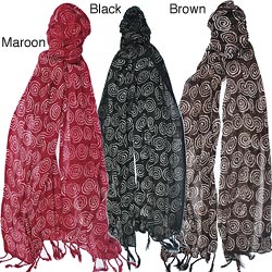 Cotton Spiral Scarf (Indonesia)