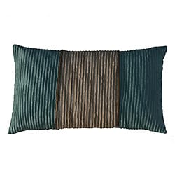 Jiti Pillows Bombay Monaco Aqua/ Beige Decorative Pillow