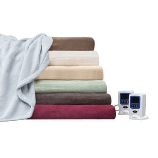 For sale Beautyrest Cozy Plush Heated Electric Blanket