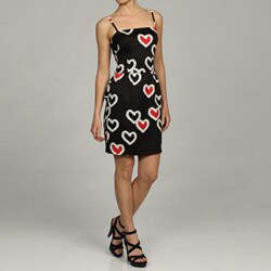 Jessica Simpson Women's Ruffle Behind Smocked Back Tank Dress