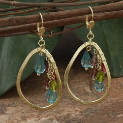 Multicolor Danica Dangle Earrings (India)
