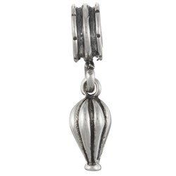 Signature Moments Sterling Silver Hot Air Balloon Dangle Charm