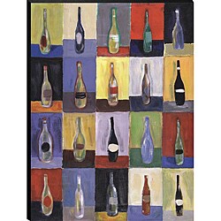 Joe Esquibel 'Vino' Canvas Art