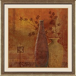 Veronique 'Gold and Spice II' Framed Print Art 