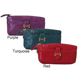 Amerileather 'Rena' Leather Wristlet