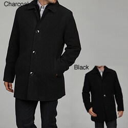 Kenneth Cole Reaction Men's Wool Blend Car Coat