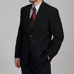 Geoffrey Beene Men's Black Wool Suit