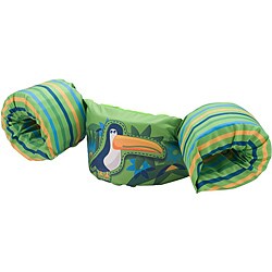 Coleman Children's Green Toucan Deluxe Puddle Jumper Life Jacket 