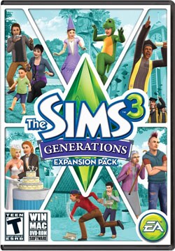 PC/MAC - The Sims 3: Generations - By Electronic Arts