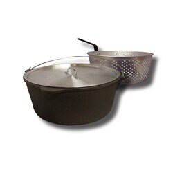 King Kooker 16-quart Cast Iron Pot