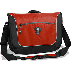 J World 'Windgate' Red Messenger Bag