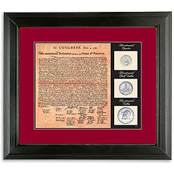 American Coin Treasures U.S. Declaration of Independence Facsimile and Bicentennial Coins
