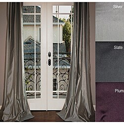 Mia Faux Silk 96-inch Curtain Panel