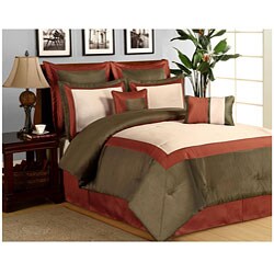 Hotel Rust 8-piece Comforter Set