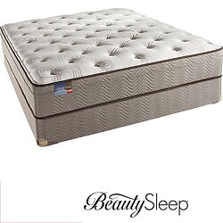 Simmons BeautySleep Fox Hollow Euro Top Queen-size Mattress Set