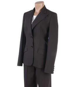 D&amp;G Women's Striped Pant Suit (Size 44)-Image