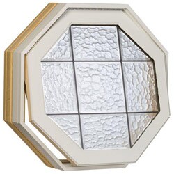 Century White Clad Operating Iceburg Design Octagon Window