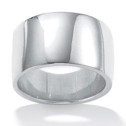 Toscana Collection Sterling Silver Polished Band