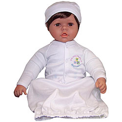 Me and Molly P. 20-inch Medium Brown/ Brown Eyes Nursery Baby Doll