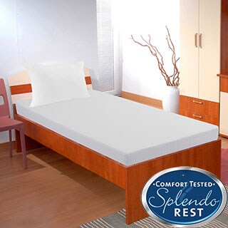 SplendoRest 6-inch Back to School Twin-size Mattress-in-a-box