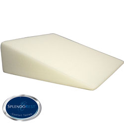 SplendoRest Visco Elastic Foam Firm Support Bed Wedge Pillow
