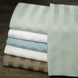 Delray Sateen 600 Thread Count Striped 6-piece Sheet Set