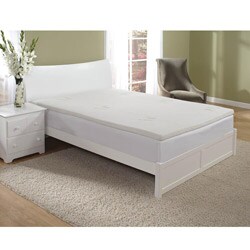 Home Fashions International 2-inch Queen-size Memory Foam Topper with Cover