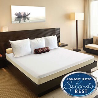 SplendoRest Isotonic 10-inch Queen-size Memory Foam Mattress-In-A-Box