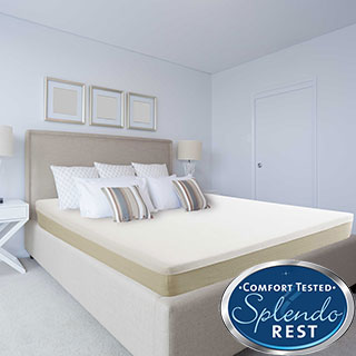 SplendoRest Avena 10-inch King-size Memory Foam Mattress-in-a-Box