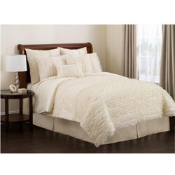 Lush Decor Ivory Paloma 4-piece Comforter Set