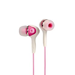 Skullcandy Smokin' Buds Pink and White Earbuds