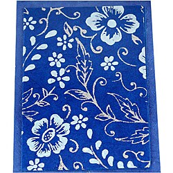 Set of 10 Lokta Paper Fairy Blue Note Cards (Nepal)