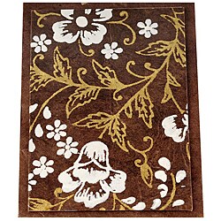 Set of 10 Lokta Paper Fairy Brown Note Cards (Nepal)