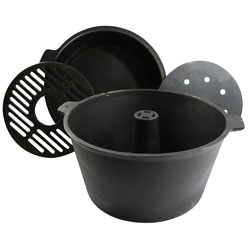 Cast Iron 9.5-quart Roaster Dish